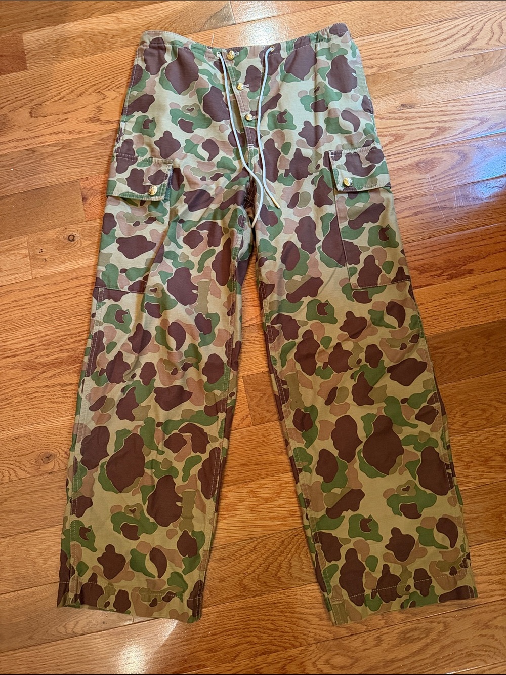 Celine camo cargo pants
